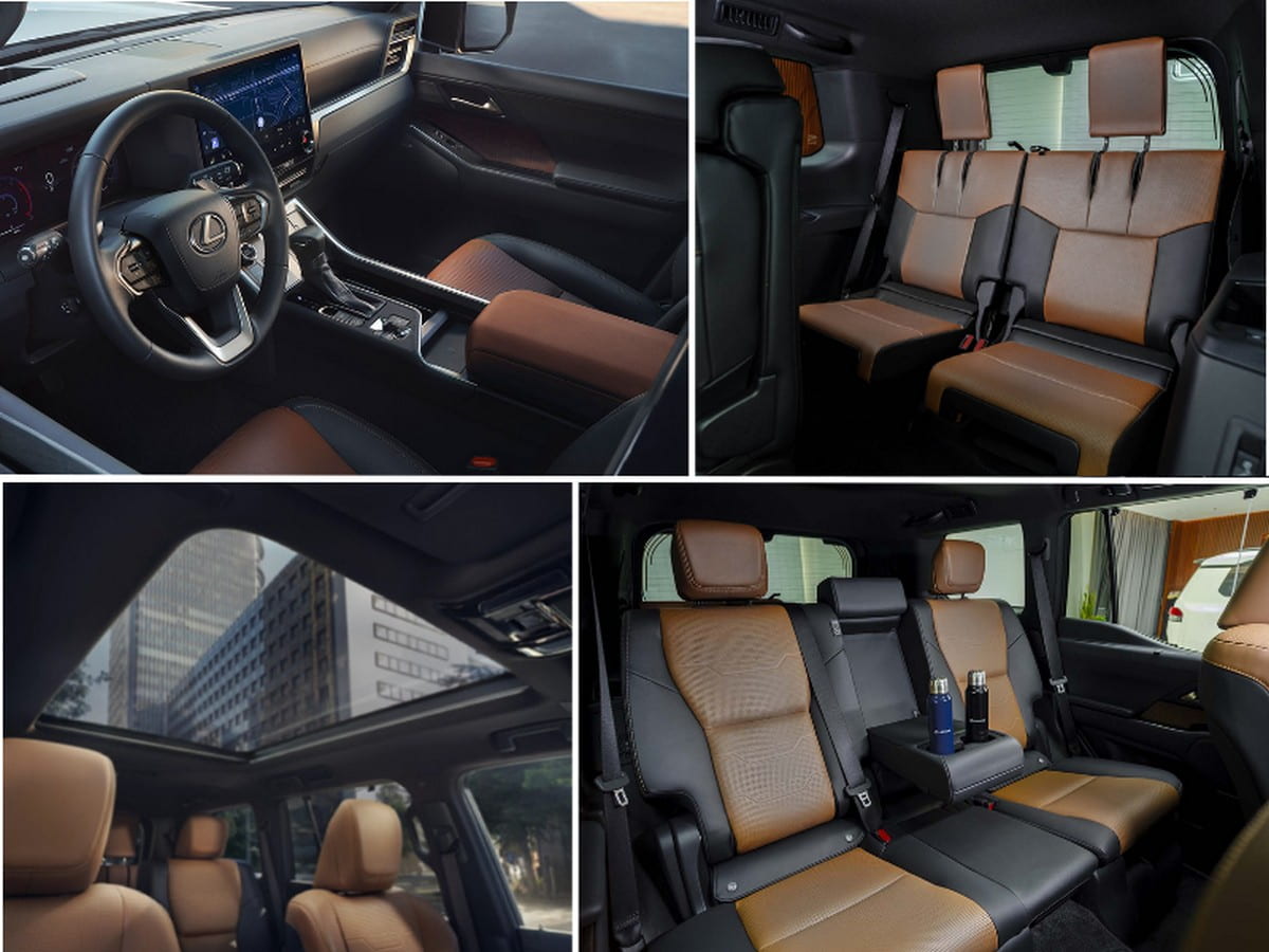 Không gian nội thất xe Lexus GX 500