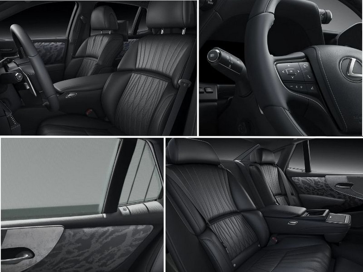 Không gian nội thất xe Lexus LS 500