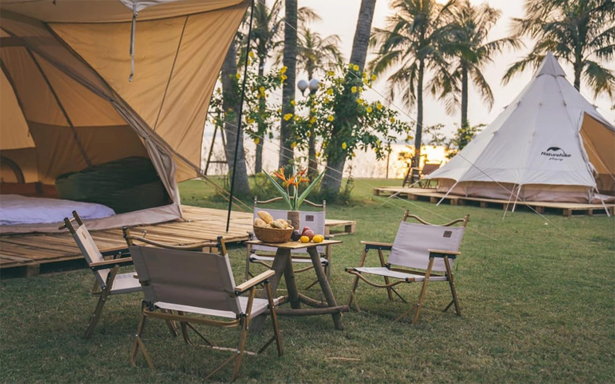 Khu homestay và cắm trại tại đảo Ngọc