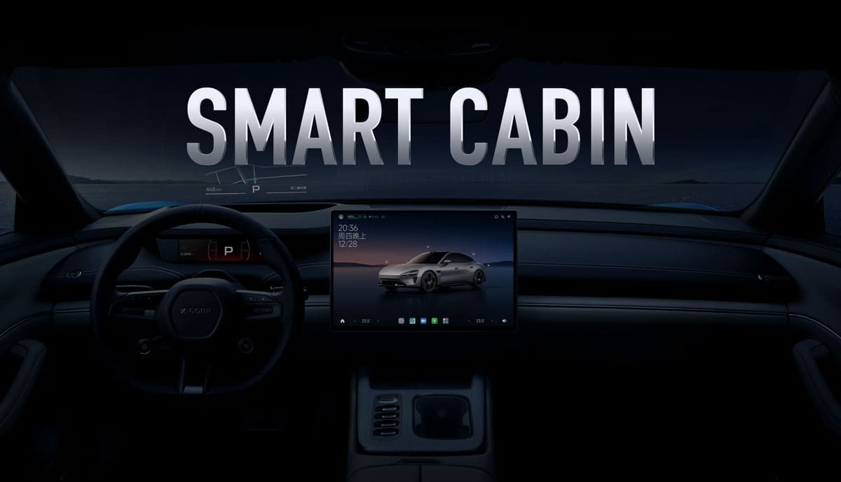Khu vực Cabin Xiaomi SU7
