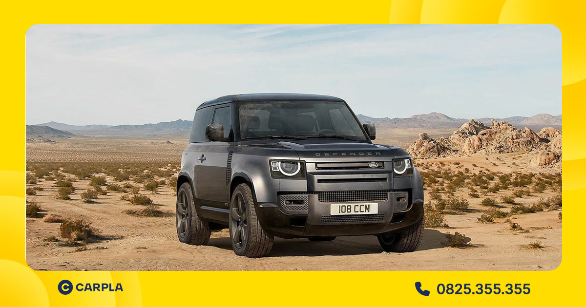 Land Rover Defender 90 sở hữu khối động cơ mạnh mẽ giúp chinh phục địa hình dễ dàng hơn