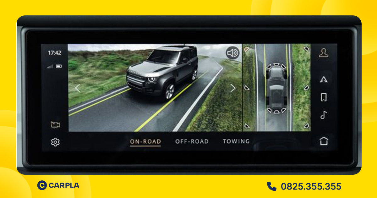 Màn hình cảm ứng trung tâm kiểm soát mọi chế độ vận hành của xe