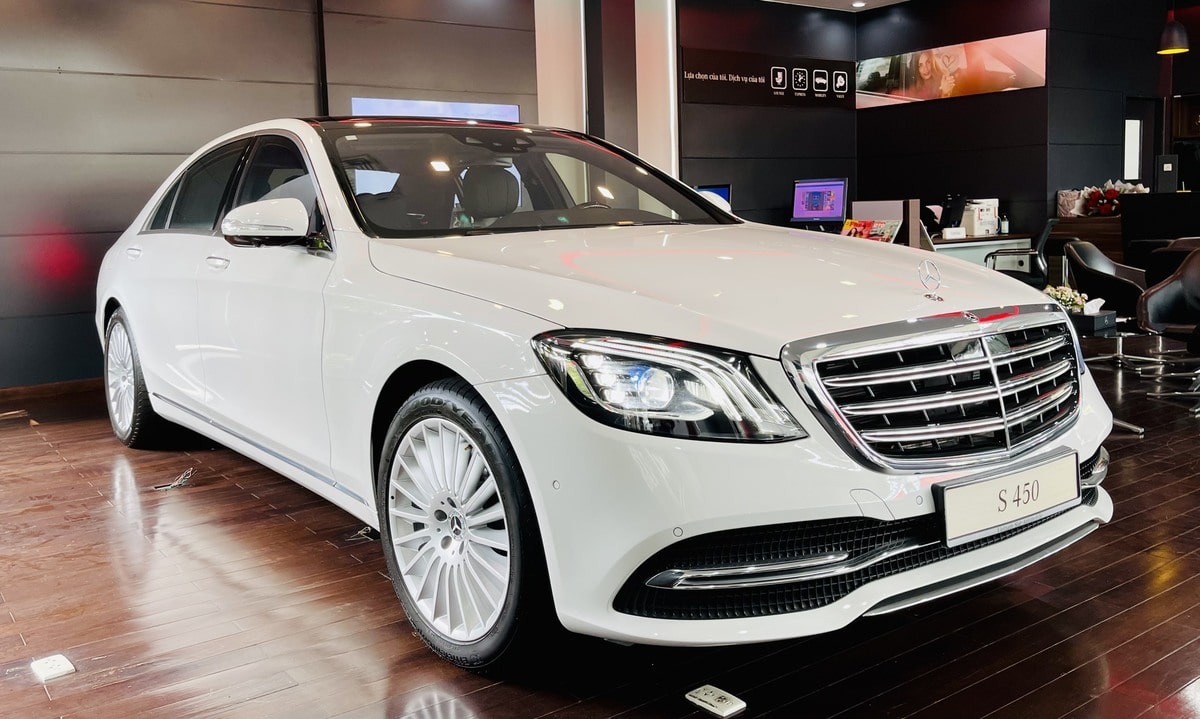 Mãn nhãn với những thông số đẳng cấp có trên Mercedes S450