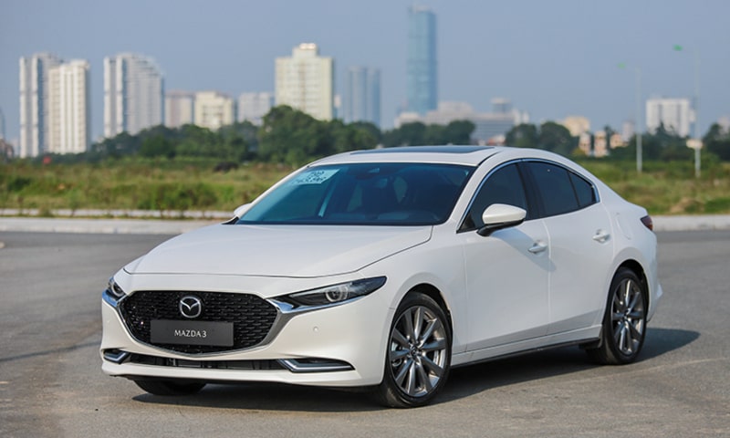 Kích thước xe Mazda 3