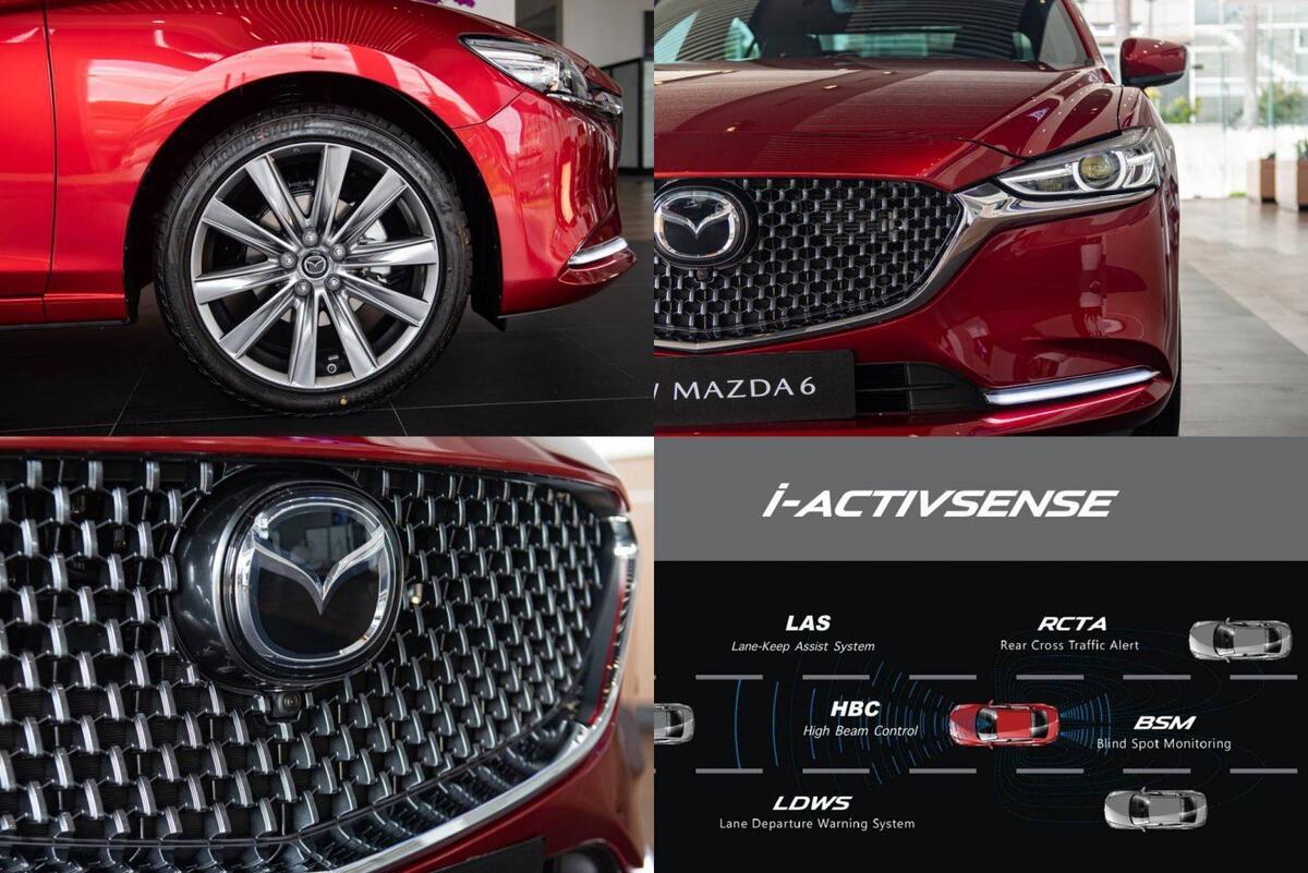 Mazda 6 2020 có ngoại thất ấn tượng