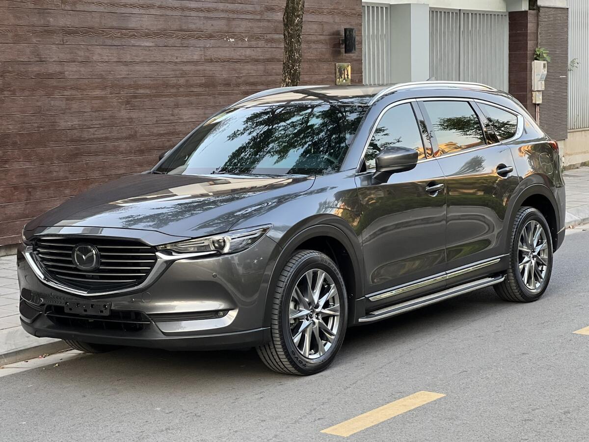 Mazda CX-8 2021 sở hữu nhiều công nghệ hỗ trợ lái xe an toàn