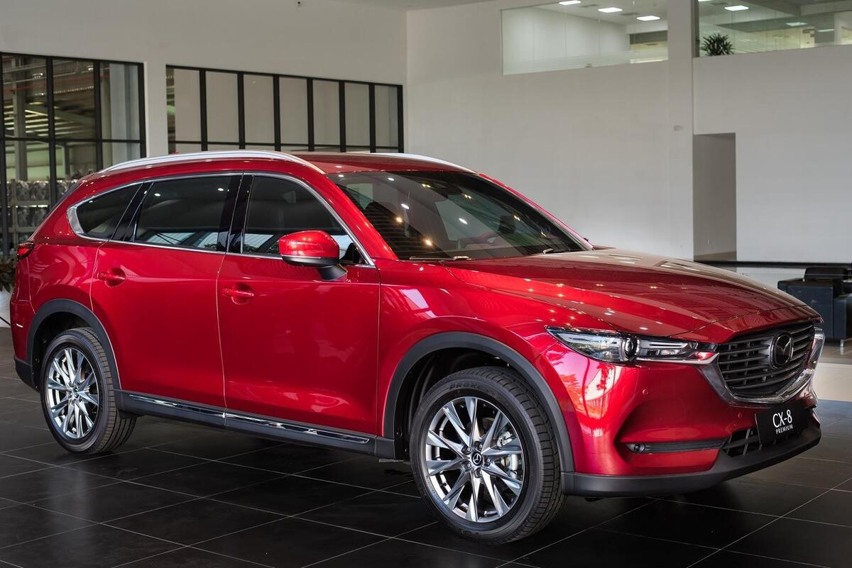 Mazda CX-8 2021 sở hữu thiết kế thể thao, hiện đại