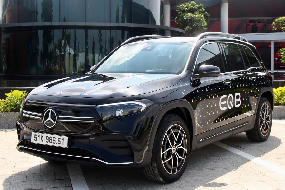Mercedes EQB phù hợp di chuyển trong đô thị