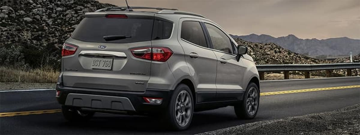 Ngoại thất đuôi xe Ford Ecosport 2023