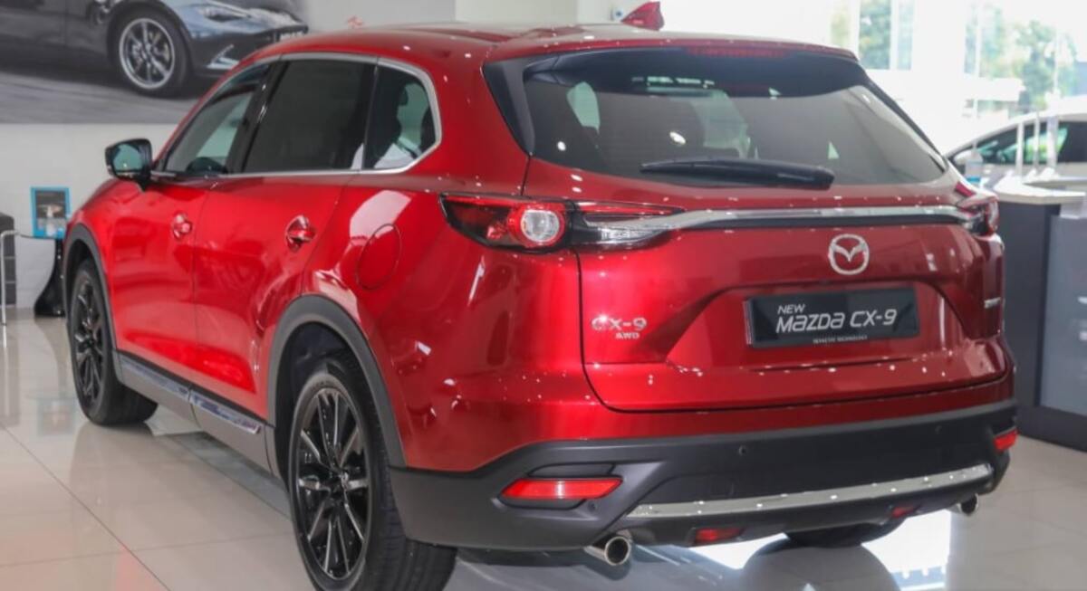 Ngoại thất đuôi xe Mazda CX-9 2023