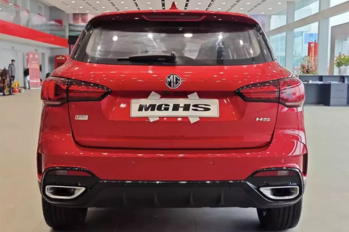 Ngoại thất đuôi xe MG HS