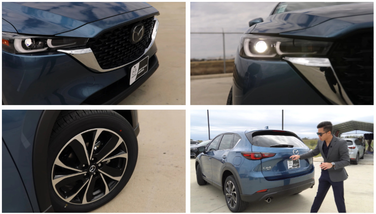 Ngoại thất sang trọng, nổi bật của Mazda CX-5 2022