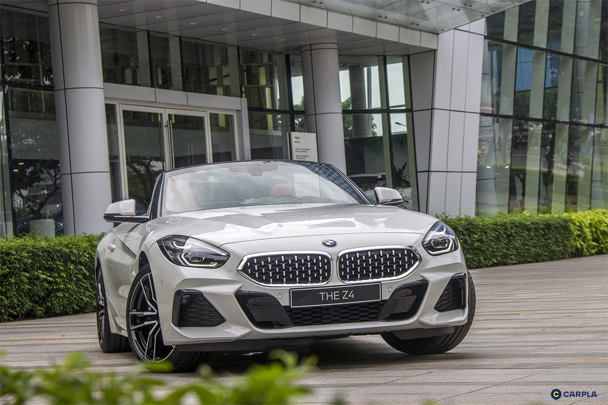 BMW Z4 sDrive30i M-Sport có thiết kế nhỏ gọn thời trang và mang phong cách thể thao