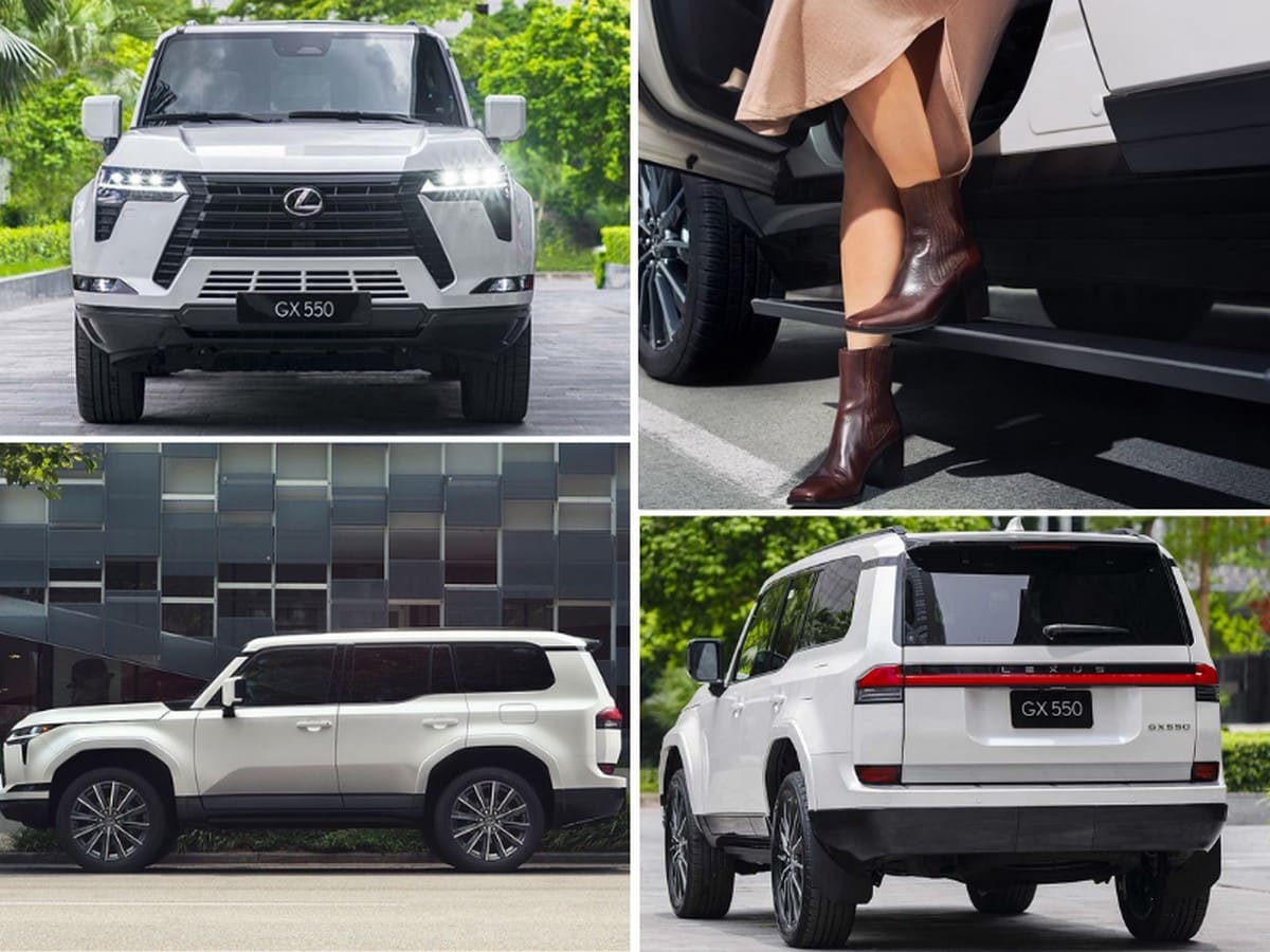 Ngoại thất xe Lexus GX 550