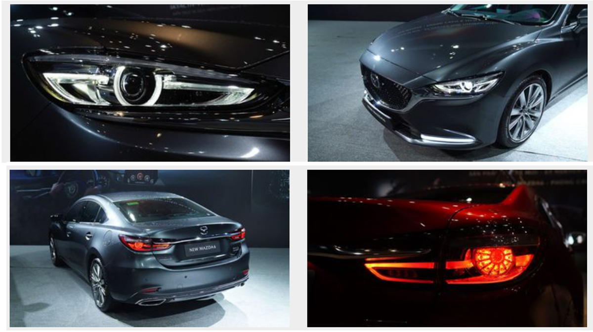Đánh gía chi tiết thiết kế ngoại thất xe Mazda 6 2021