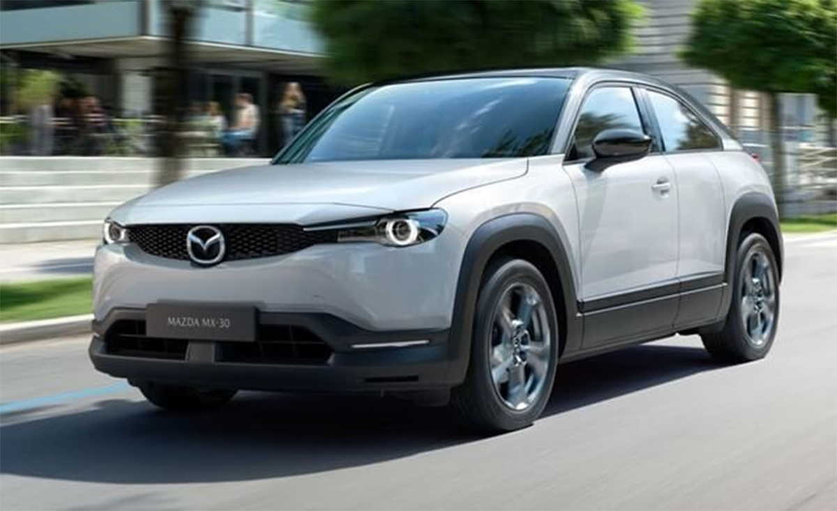 Mazda MX-30 2023 có thiết kế tối giản, sang trọng, thanh lịch