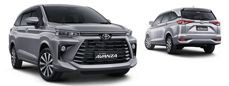 Ngoại thất xe Toyota Avanza