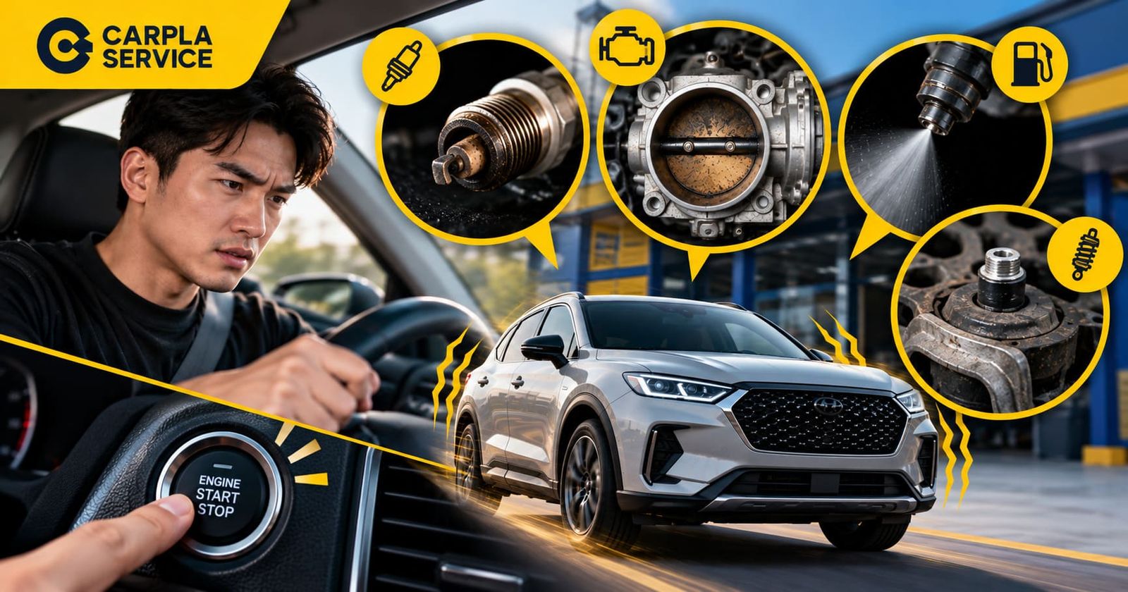 Hiện tượng xe ô tô bị rung giật: Nguyên nhân và cách xử lý triệt để