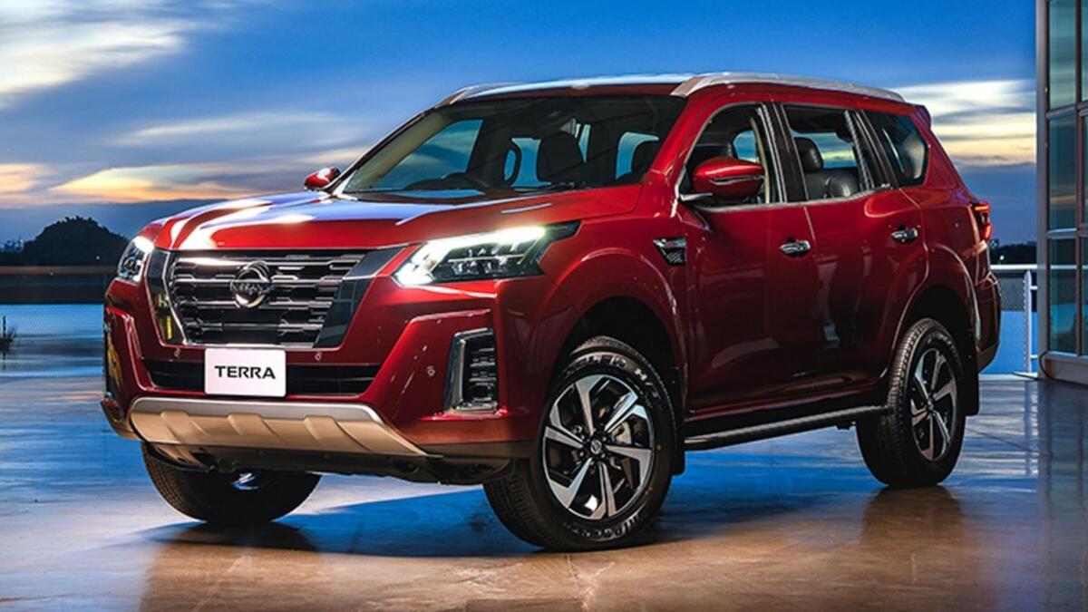 Nissan Terra 2021 sở hữu kích thước lớn cho không gian rộng