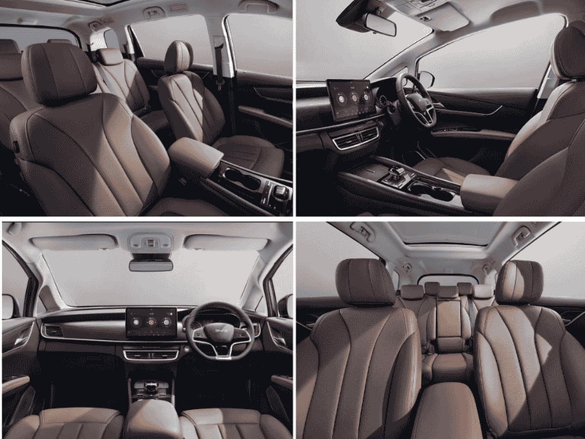 Nội thất BYD M6