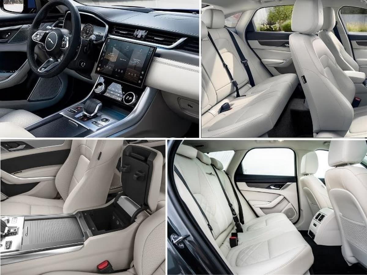 Nội thất của Jaguar XF