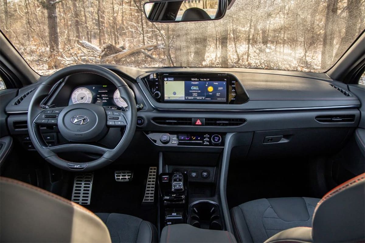 Nội thất xe Hyundai Sonata 2022