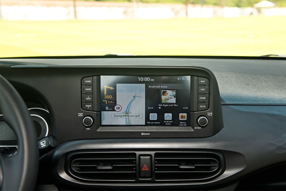 Nội thất xe Hyundai Grand I10