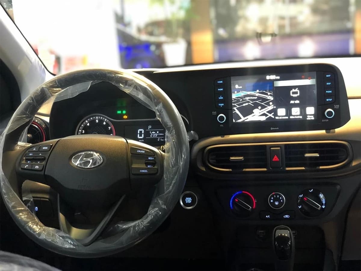 Nội thất xe Hyundai i10 2023