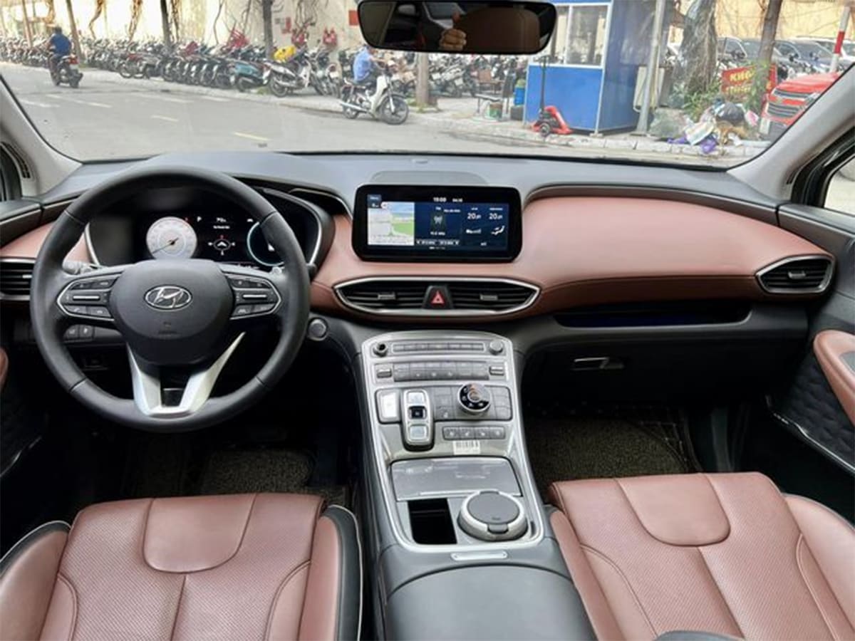 Nội thất xe Hyundai Santa Fe 2023