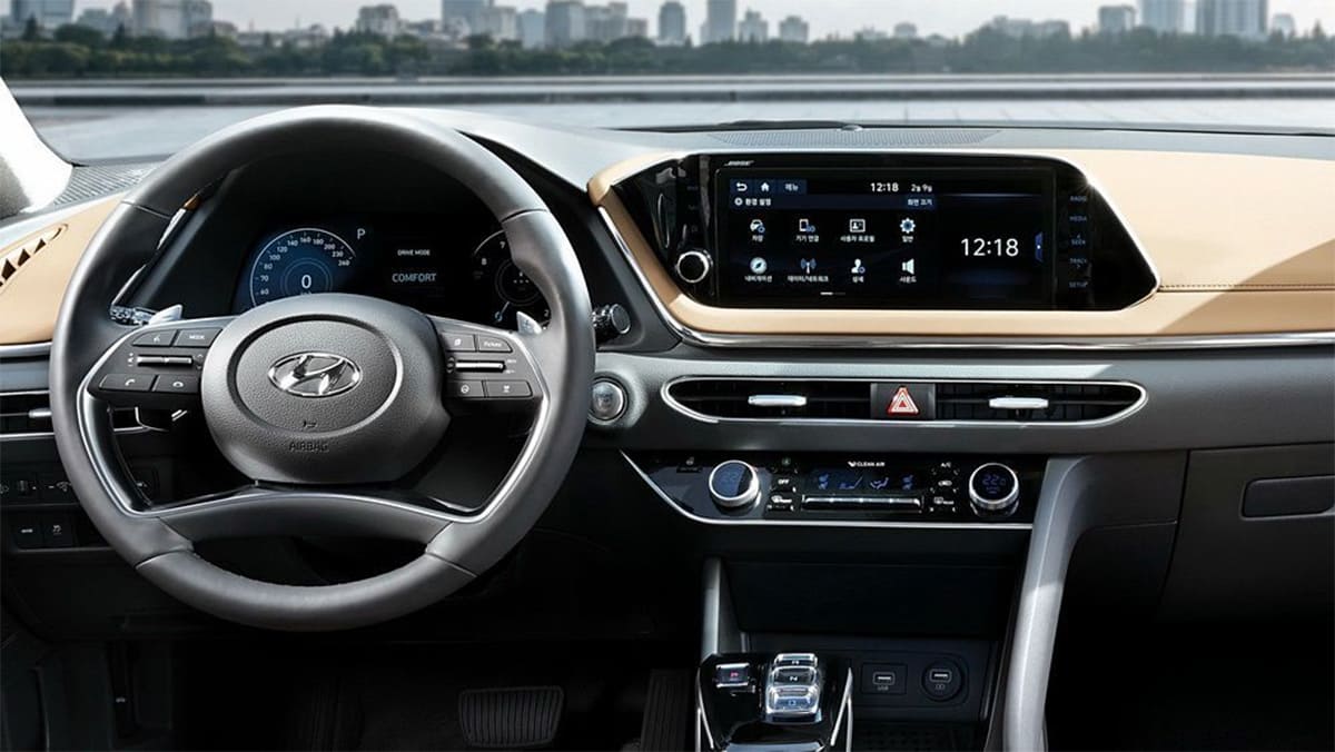 Nội thất xe Hyundai Sonata 2020