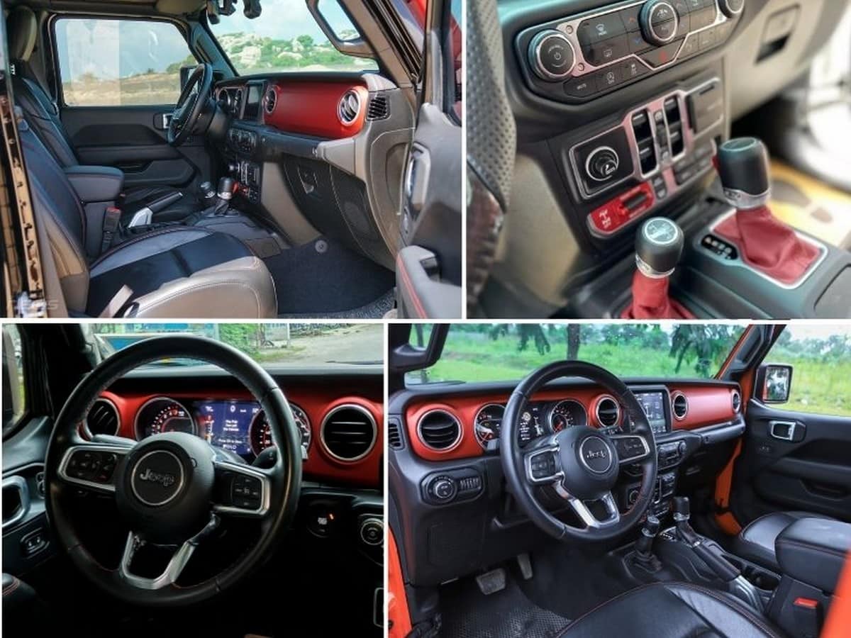 Nội thất xe Jeep Gladiator 