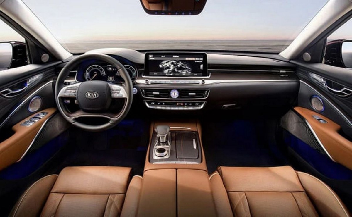 Nội thất xe Kia Quoris