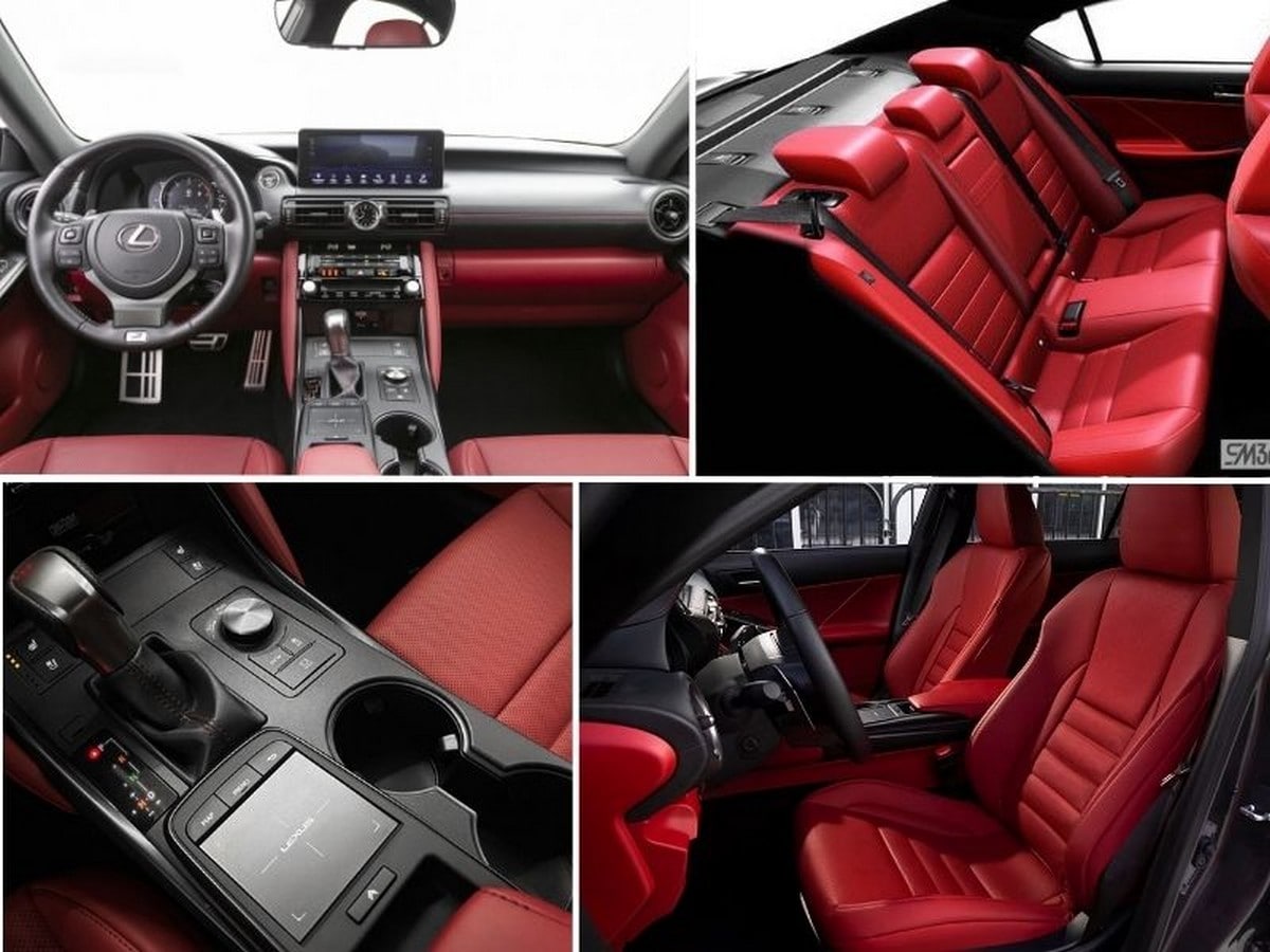 Nội thất xe Lexus IS 500