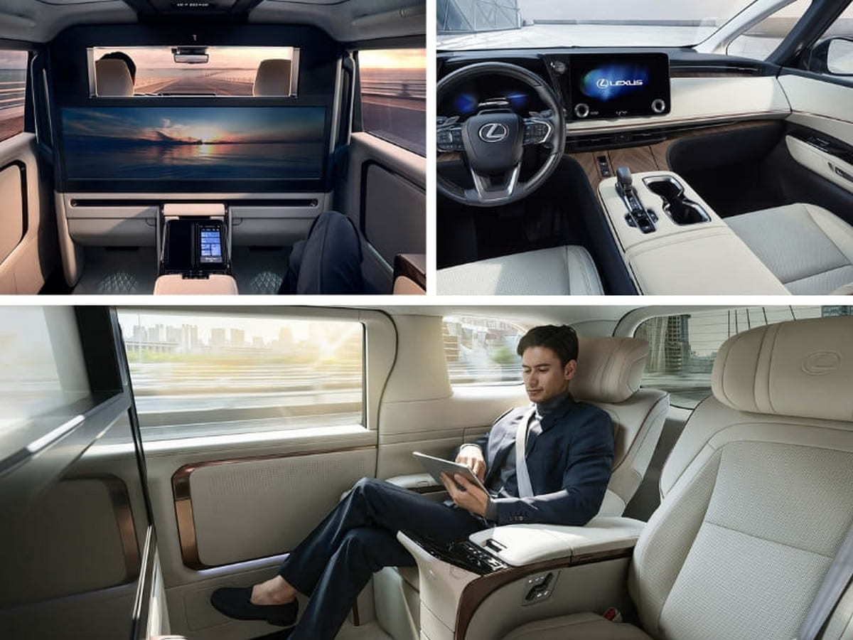 Nội thất xe Lexus LM