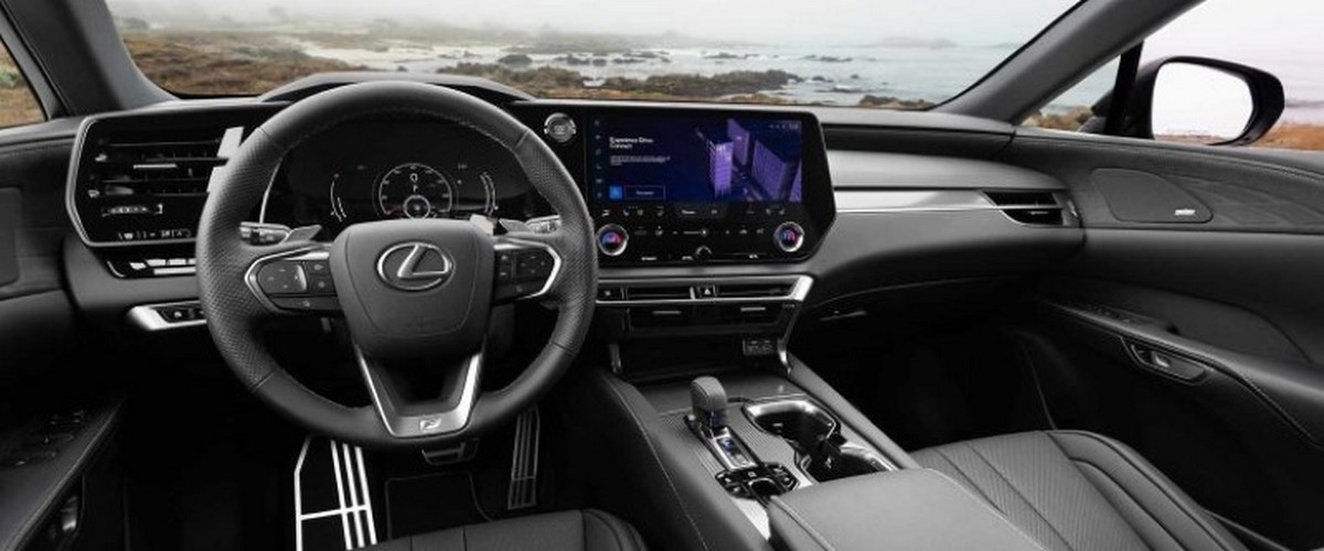 Nội thất xe Lexus RX 350 F Sport