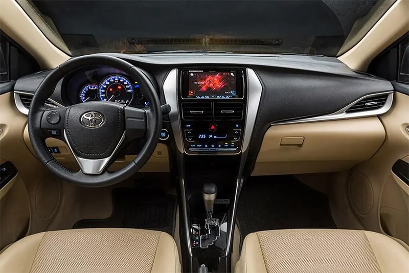 Nội thất xe Toyota Vios 2019