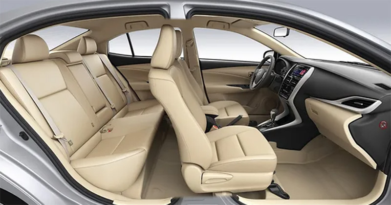 Nội thất xe Toyota Vios 2022
