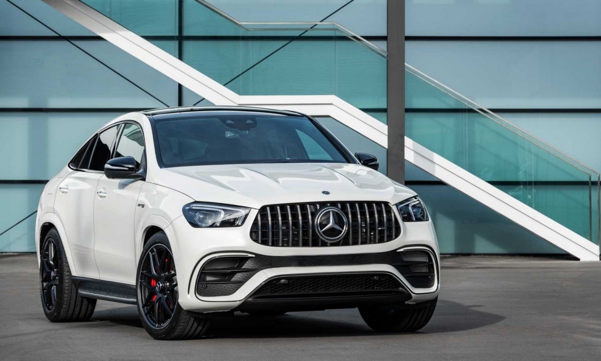 Phần đầu xe của Mercedes GLE