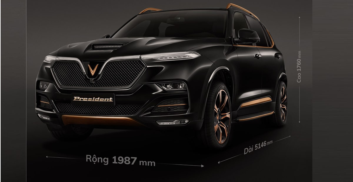 President cực kỳ ấn tượng với những thông số đẳng cấp