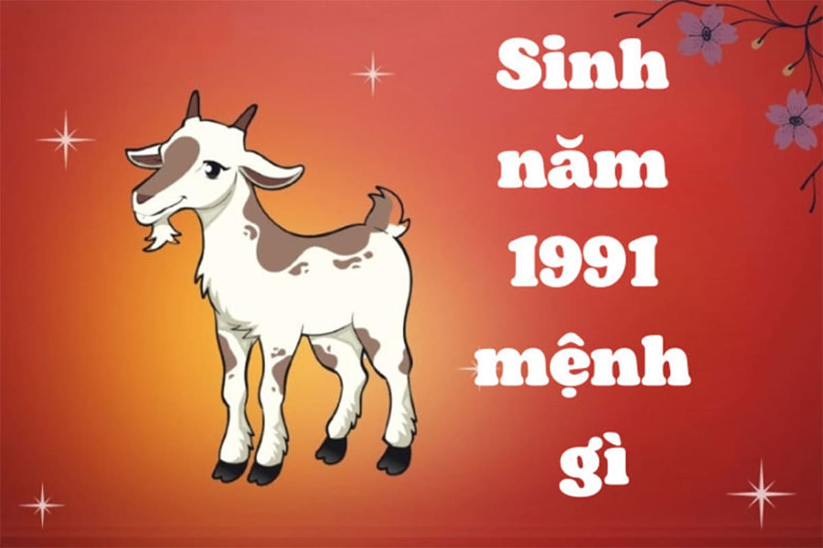 Sinh năm 1991 mệnh gì?