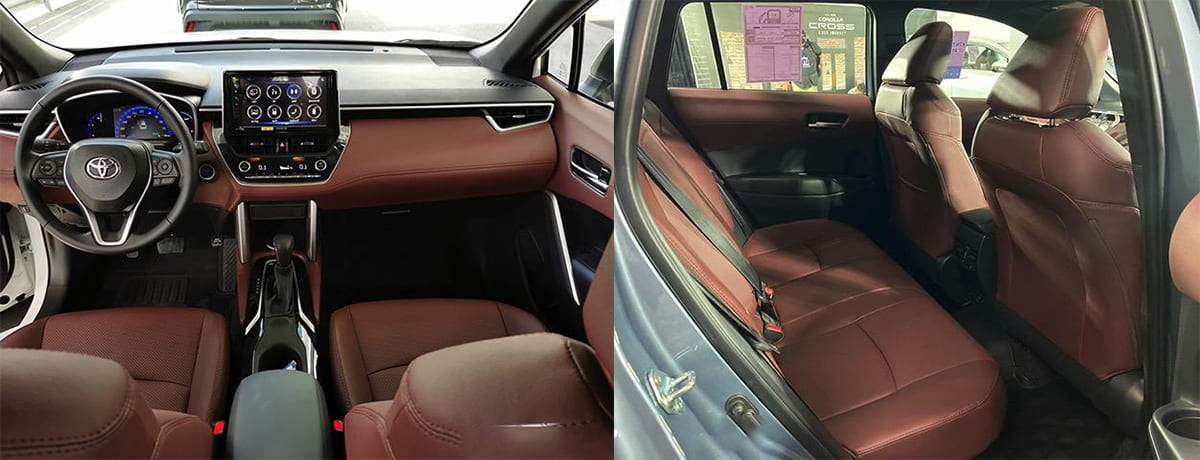 So sánh nội thất Toyota Corolla Cross 2020 và Kia Seltos 2020