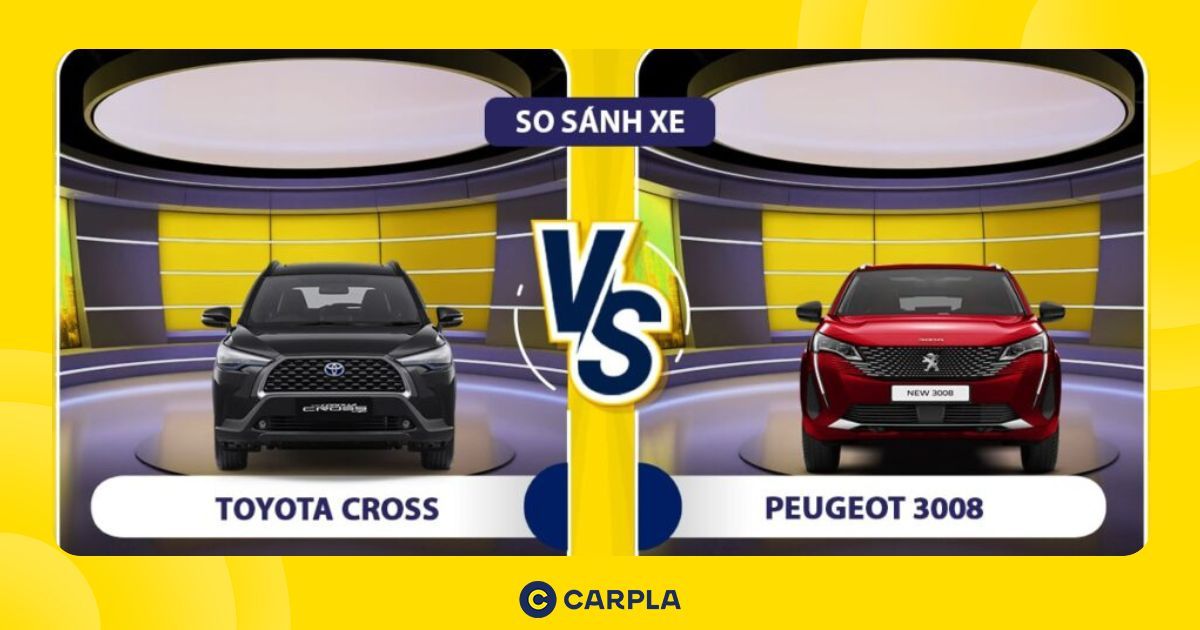ƯU NHƯỢC ĐIỂM NỔI BẬT CỦA PEUGEOT 3008 VÀ TOYOTA COROLLA CROSS