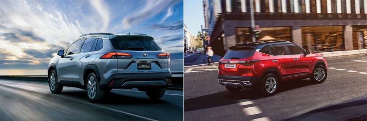 So sánh Toyota Corolla Cross 2020 và Kia Seltos 2020
