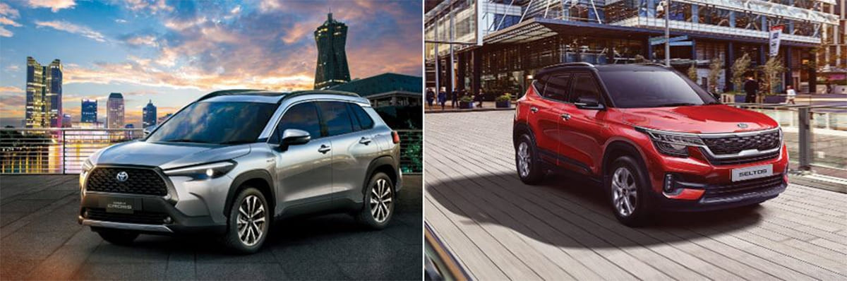 So sánh Toyota Corolla Cross 2020 và Kia Seltos 2020