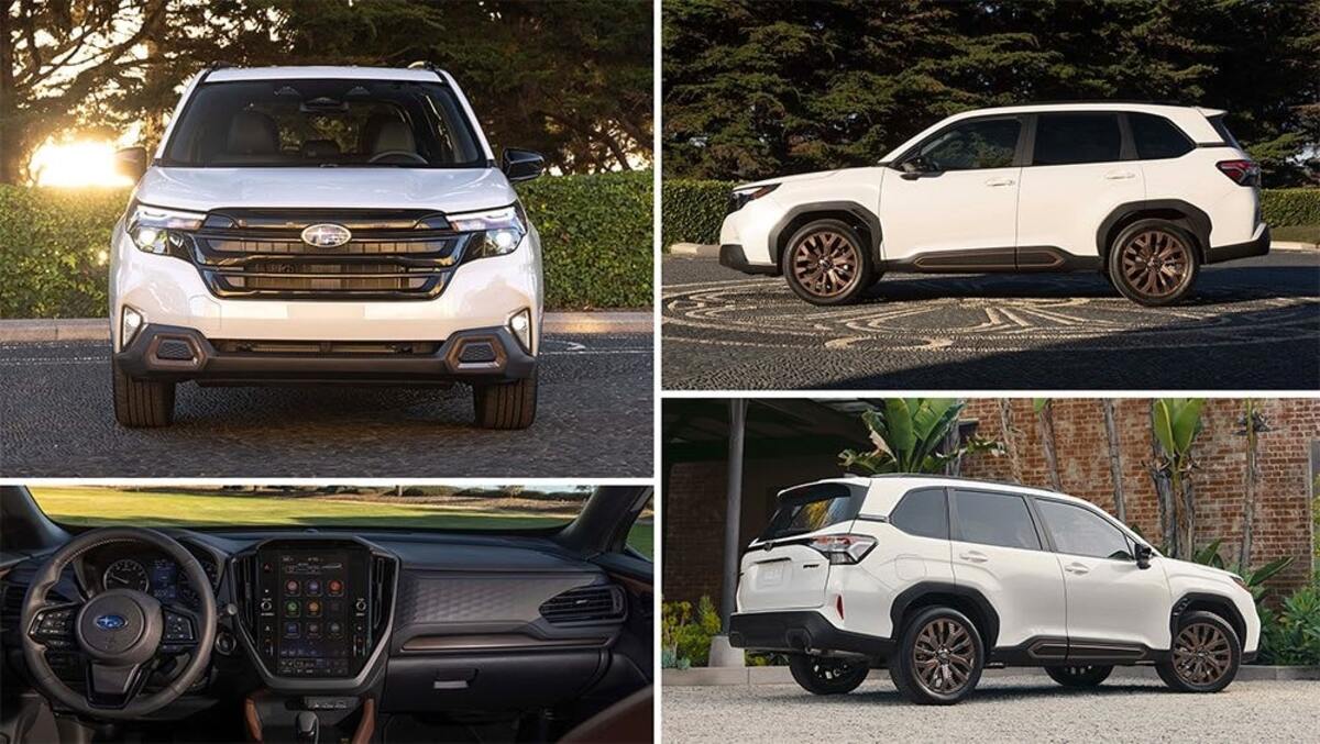 Subaru Forester 2024 nâng cấp nhiều tiện nghi an toàn đủ dùng