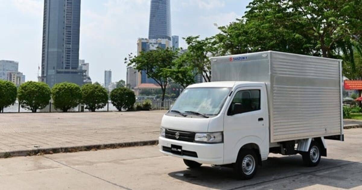 Suzuki Carry là giải pháp hiệu quả chuyên chở hàng hóa trong nội đô