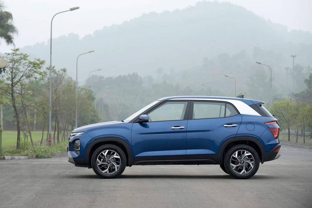 Thân xe Hyundai Creta 2021