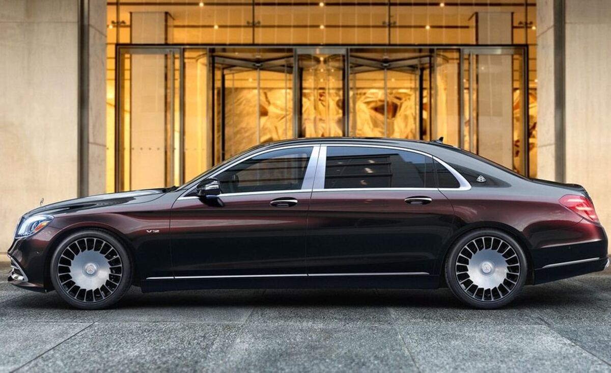 Thân xe S650 Maybach thiết kế gọn, nhẹ nhàng và tinh tế