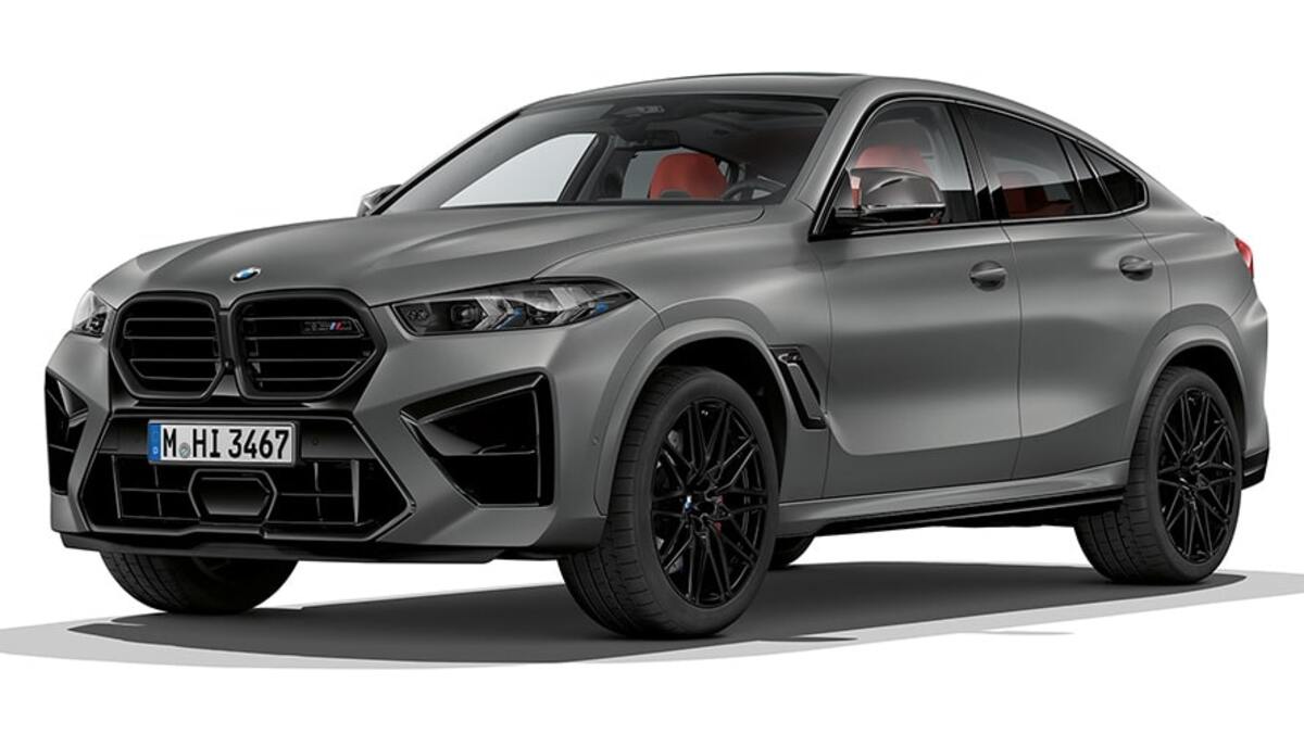Thân xe X6 nổi bật với trụ sau vuốt xuống phần đuôi mang đậm chất Coupe