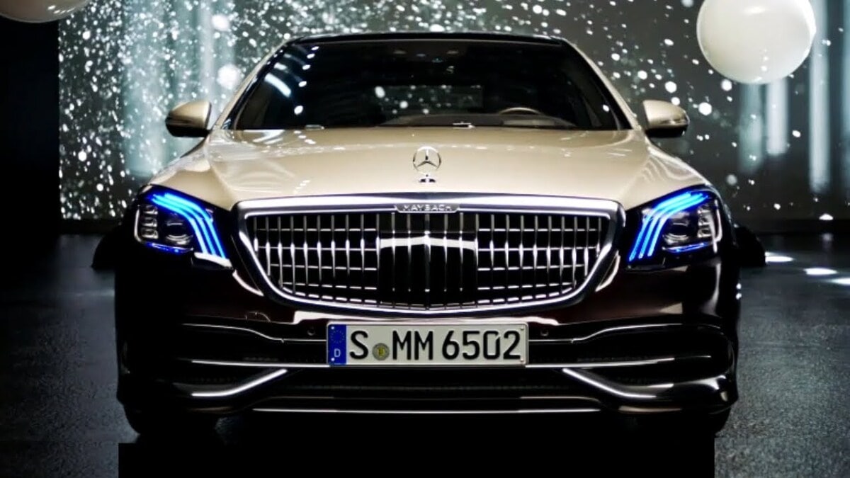 Thiết kế đầu xe Maybach S650 lịch lãm, sang trọng